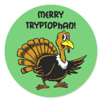 Funny turkey Christmas stickers by holidaysboutique Funny turkey Christmas stickers