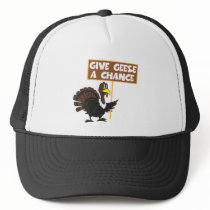 Funny Turkey spoof peace hats by Cardsharkkid Funny Turkey spoof peace hats