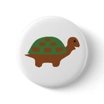 funny turtle buttons