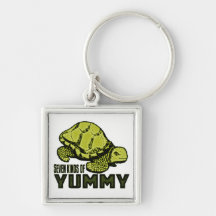 Funny Turtle Eater Key Chains