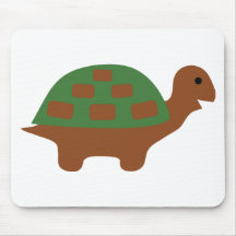 funny turtle mouse pad