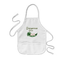 Funny Twins Aprons