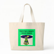 funny ufo alien abduction area 51 joke bags