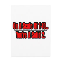 Funny Ugly Chick Insult postcards