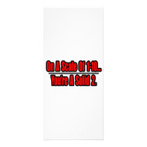 Funny Ugly Chick Insult rack cards by Funny_MoFo_Shirts Funny Ugly Chick Insult rack cards