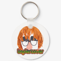 Funny Undercover Disguise keychains