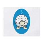 funny underwater golf ball holding its nose full color flyer