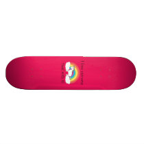 Funny unicorn gifts skateboards
