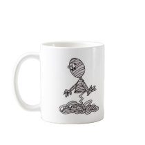 funny unraveling mummy mugs by halloweenie funny unraveling mummy mugs