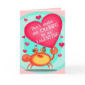 Funny Valentine Carb Greeting Card
