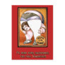 Funny Valentine with Vintage Circus Art Postcard