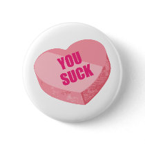 Funny Valentines Day Button