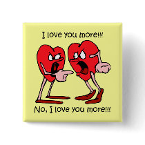 Funny Valentine's Day Pinback Buttons
