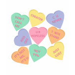 Funny Valentine's Day conversation hearts t-shirts