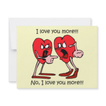 Funny Valentine's Day invitations