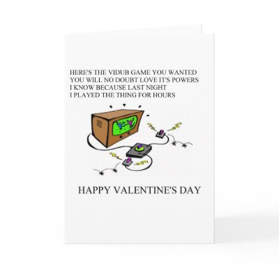 Funny Valentines  Cards on Funny Christmas Card Poems