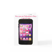 Funny Valentine's Day with iPhone App Cards