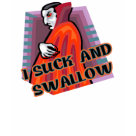 ladies_casual_longsleeve - Funny Vampire T-shirts that displays a Vampire and the phrase of, I Suck And Swallow for some Halloween fun.: Sizes s,m,l,xl Available colors: cardinal ladies_casual_longsleeve - Funny Vampire T-shirts that displays a Vampire and the phrase of, I Suck And Swallow for some Halloween fun.: Sizes s,m,l,xl Available colors: cardinal