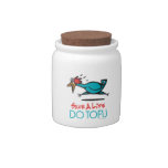 Funny Vegetarian Tofu Candy Jars