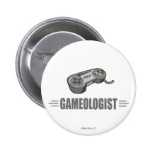 Funny Video Gamer Buttons