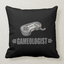 Funny Video Gamer Pillows