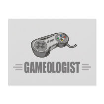 Funny Video Gaming Post Card