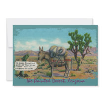 Funny Vintage Desert Party Invitations