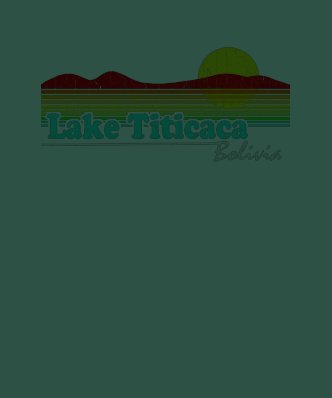 Funny Vintage Lake Titicaca Tee Shirt