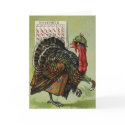 Funny Vintage Thanksgiving card