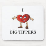 funny waitress joke mousepad