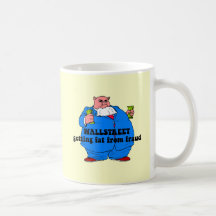 Funny wallstreet mugs