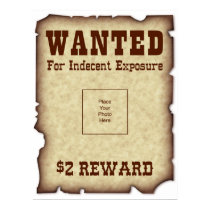 Funny Wanted Poster posters