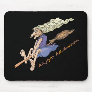 Funny Wart Witch mousepad