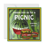 Funny Watermelon  Picnic Invitation
