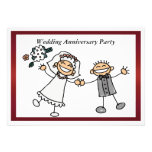 Funny Wedding Anniversary Invitation