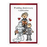 Funny Wedding Anniversary Invitation