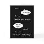 Funny Wedding Anniversary Married Humor Greeting Card