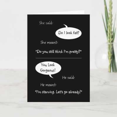 Funny Wedding Anniversary Married Humor Greeting Card
