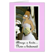 Funny Wedding Card by ticklemonkey Funny Wedding Card