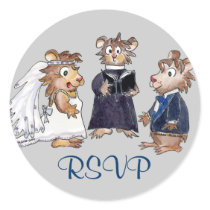 Funny Wedding Envelope Seal stickers by zooogle Funny Wedding Envelope Seal stickers