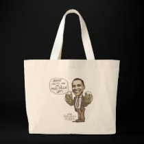 Funny Wee Weed Up Obama Beer Gear bags