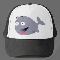 funny whale hats