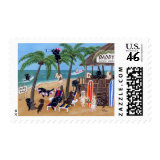 Funny & Whimsical Labrador Retrievers stamp