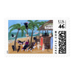 Funny & Whimsical Labrador Retrievers Stamp
