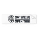 Funny Whoop Ass Bumper Sticker bumper stickers by jaceyevans Funny Whoop Ass Bumper Sticker bumper stickers