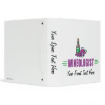 Funny Wine 3 Ring Binders