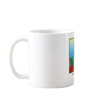 Funny Wine Cartoon Gift! Mugs