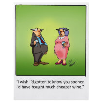 Funny Wine Gift! Flyer Design