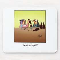 Funny Wine Gift! Mouse Pad