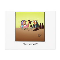 Funny Wine Gift! Post Card